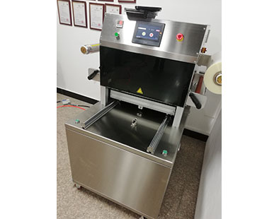 DJJT-440 automatic vacuum skin packaging machine tray sealer3