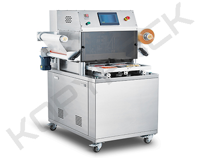 DJJT-440 automatic vacuum skin packaging machine tray sealer1